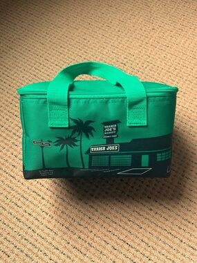 Like New Trader Joe’s Green Mini Insulated Cooler Lunch Bag
